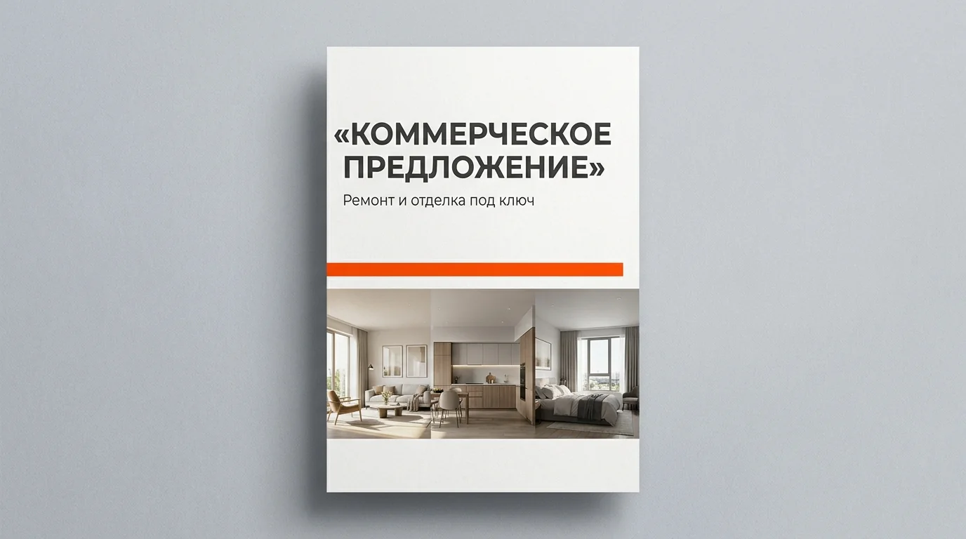 Первая страница коммерческого предложения